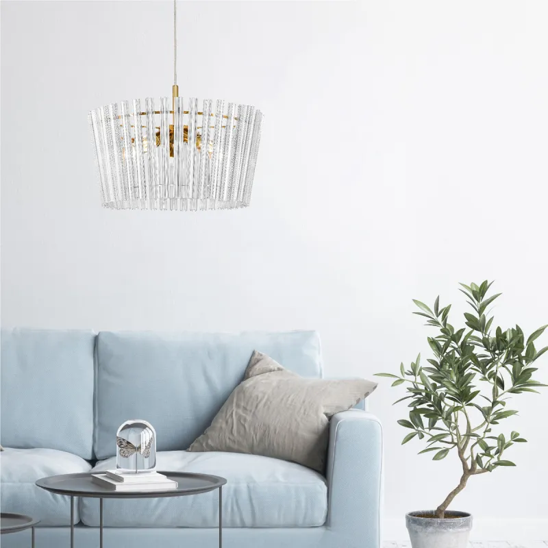 Pendul BACH P0547-05H-F9AC Zumaline E14, Auriu, Polonia