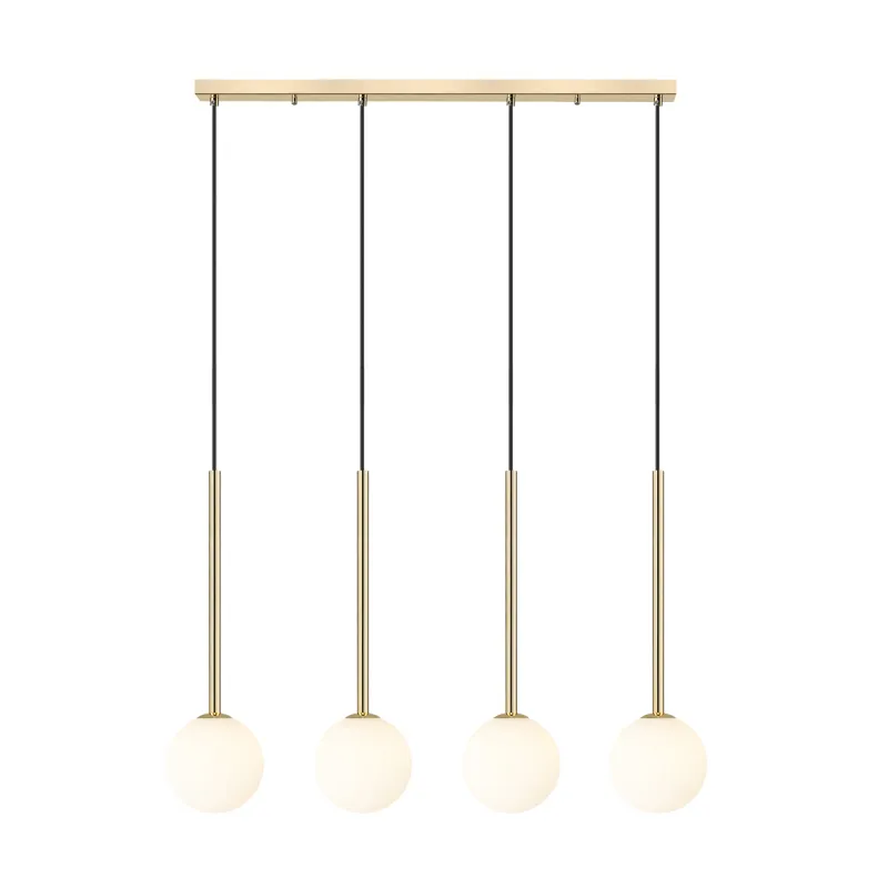Suspensie ARCTURUS P0574-04D-F7AA Zumaline G9, Auriu, Polonia