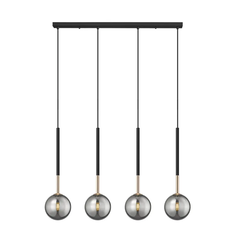 Suspensie ARCTURUS P0574-04D-SDFZ Zumaline G9, Negru, Polonia
