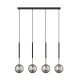 Suspensie ARCTURUS P0574-04D-SDFZ Zumaline G9, Negru, Polonia