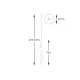 Suspensie ARCTURUS P0574-05E-F7AA Zumaline G9, Auriu, Polonia