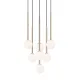 Suspensie ARCTURUS P0574-07F-F7AA Zumaline G9, Auriu, Polonia