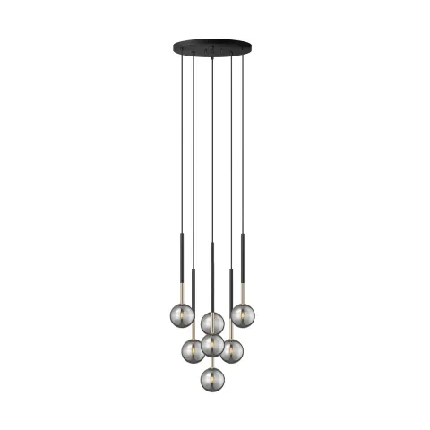 Suspensie ARCTURUS P0574-07F-SDFZ Zumaline G9, Negru, Polonia
