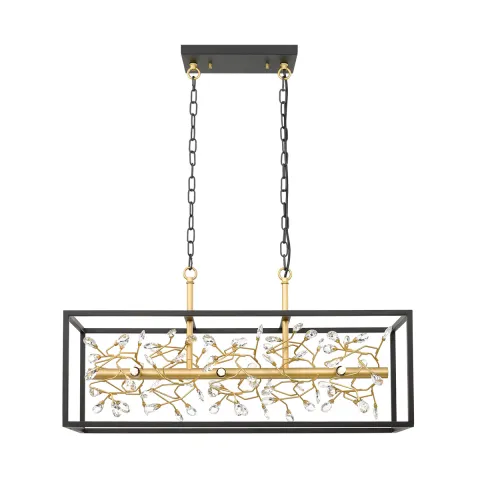 Suspensie SPRING P0578-06C-P7TF Zumaline G9, Auriu, Polonia