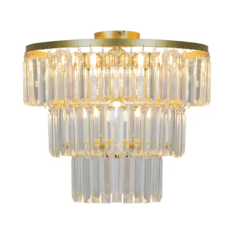 Candelabru TIFANNY P17127-4-GD Zumaline E14, Auriu, Polonia