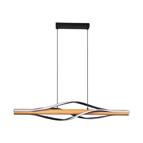 Suspensie BAEZ P230857003 Zumaline LED, Negru, Polonia