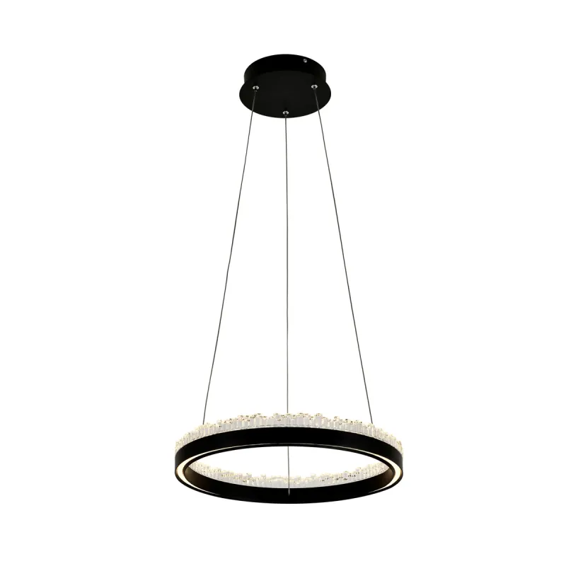 Suspensie REGI PD2304400R-MB Zumaline LED, Negru, Polonia