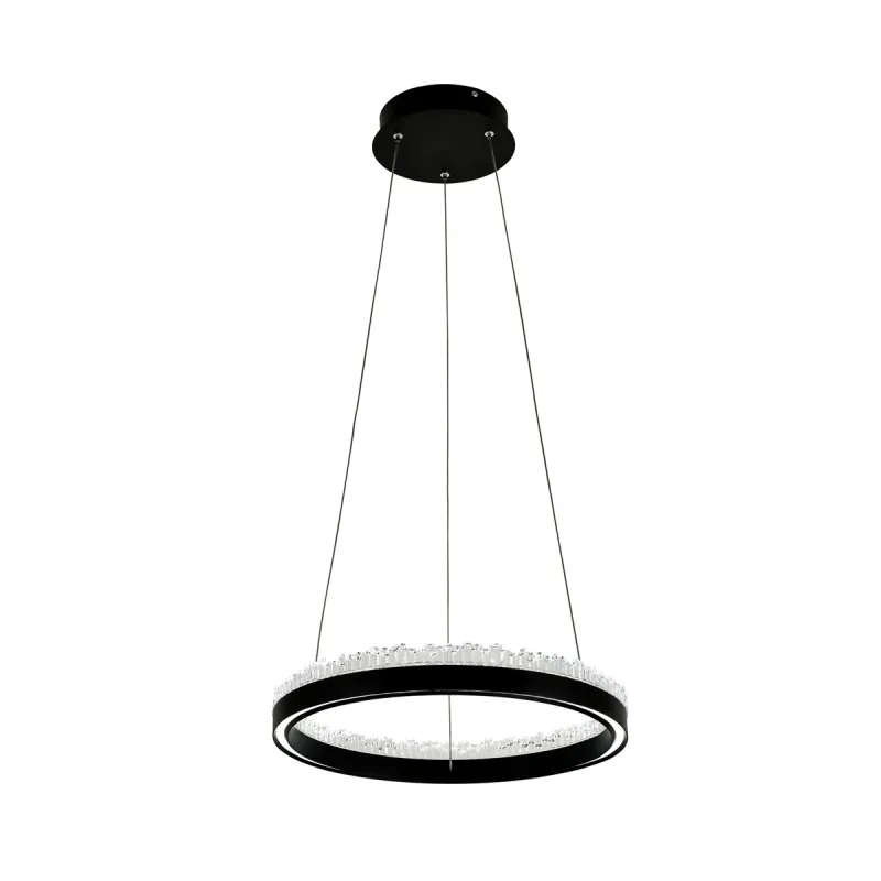 Suspensie REGI PD2304400R-MB Zumaline LED, Negru, Polonia