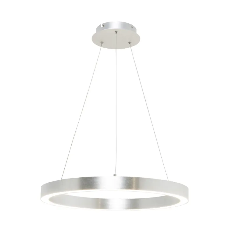 Suspensie CARLO PL200910-600-SL Zumaline LED, Argintiu, Polonia