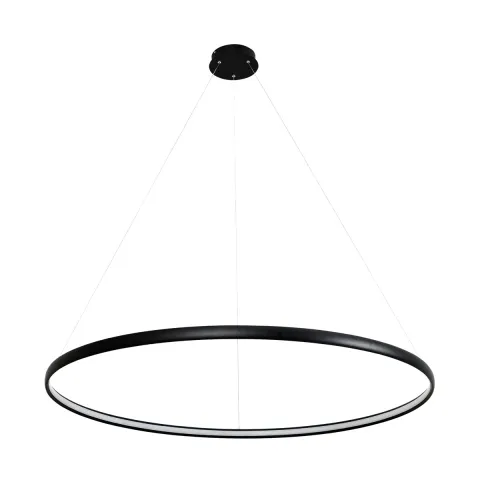 Suspensie CARLO PL210503-1200-BK Zumaline LED, Negru, Polonia