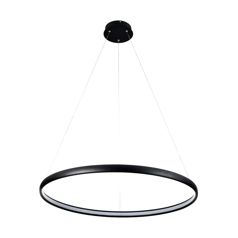 Suspensie CARLO PL210503-800-BK Zumaline LED, Negru, Polonia