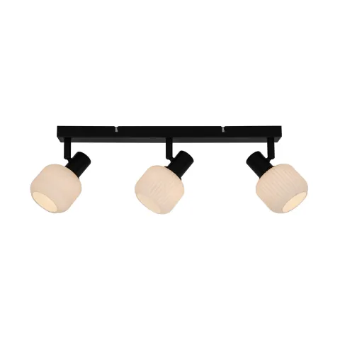Lustra Plafon STEM R5021009A-3B Zumaline E14, Negru, Polonia