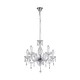 Candelabru MAGNOLIA RLD94016-5A Zumaline E14, Transparent, Polonia