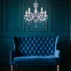 Candelabru MAGNOLIA RLD94016-5A Zumaline E14, Transparent, Polonia