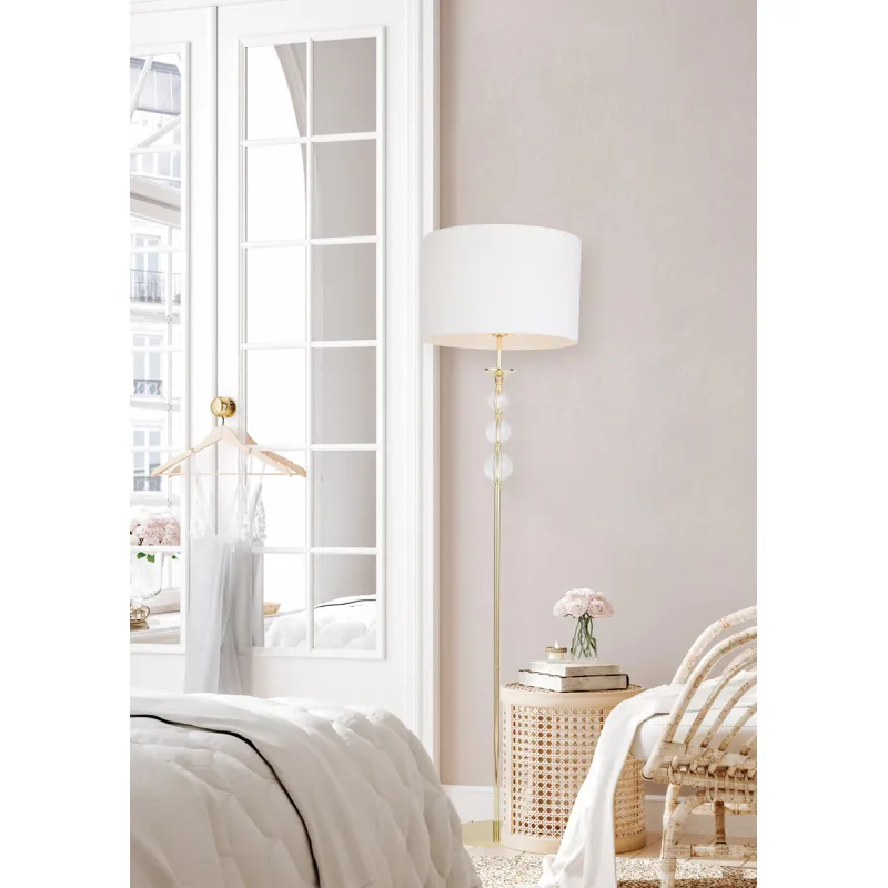 Lampadar REA RLL93163-1GW Zumaline E27, Auriu, Polonia