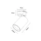 Downlight Sina 1 Faza TORE TRACK TLS003-WH Zumaline GU10, Alb, Polonia