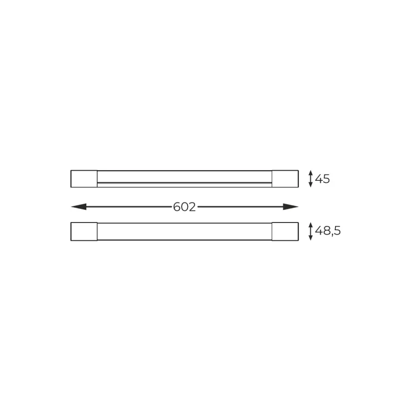 Aplica Baie PARKS W200526101 Zumaline LED, Nichel, Polonia
