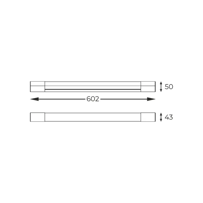 Aplica Baie PARKS W200526401 Zumaline LED, Crom, Polonia