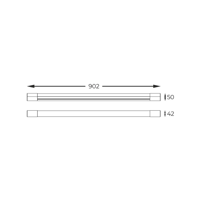 Aplica Baie PARKS W200526501 Zumaline LED, Crom, Polonia