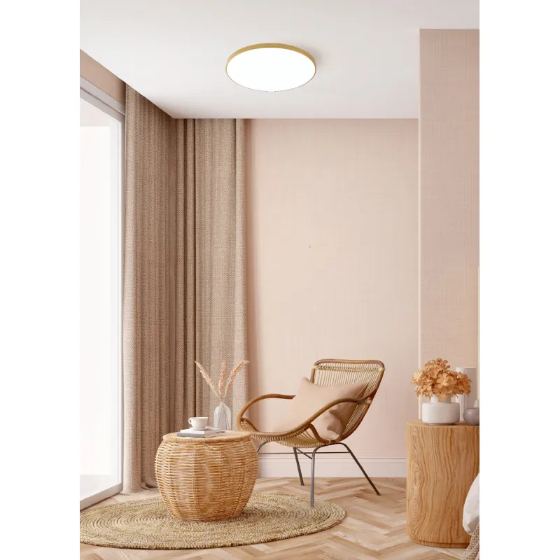 Plafoniera VERI WM-C7300-M-G Zumaline LED, Auriu, Polonia