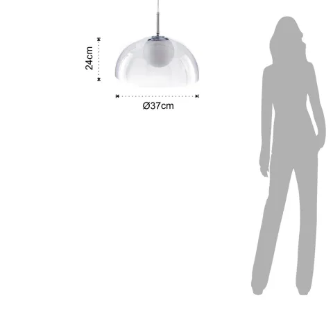 Pendul Silty Trasparente 0552 Tomasucci Italia 