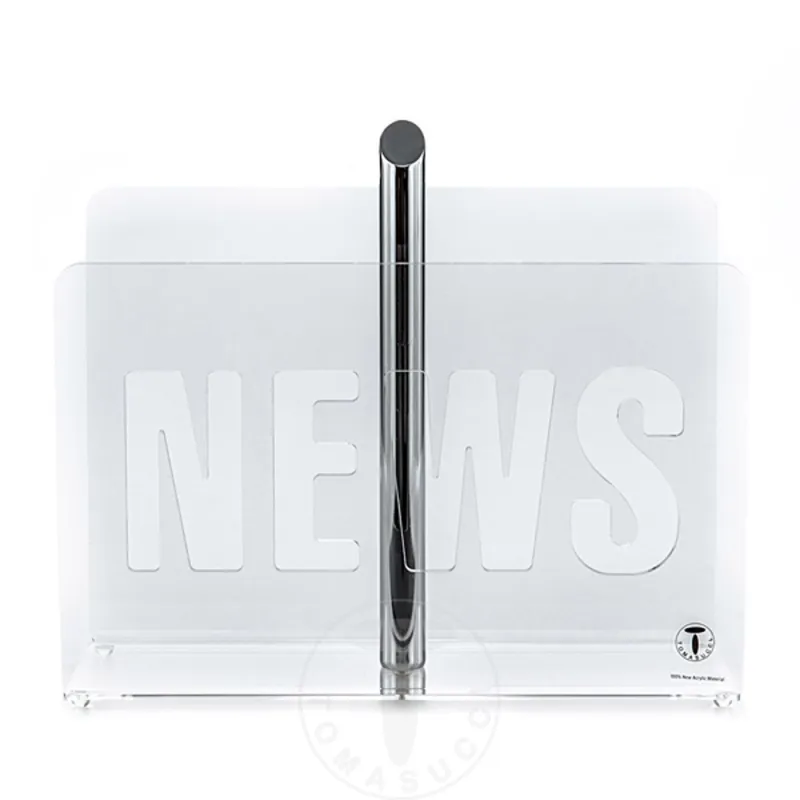 Suport Reviste News Trasparente 0716 Tomasucci Italia 