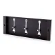 Cuier Rabatabil Bin 3 Black 0733 Tomasucci Italia 