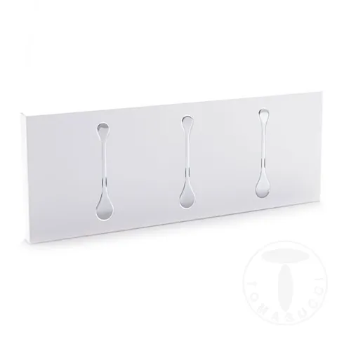 Cuier Rabatabil Bin 3 White 0734 Tomasucci Italia 