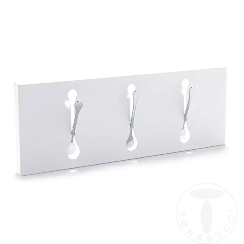 Cuier Rabatabil Bin 3 White 0734 Tomasucci Italia 