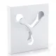 Cuier Rabatabil Bin 1 White 0747 Tomasucci Italia 