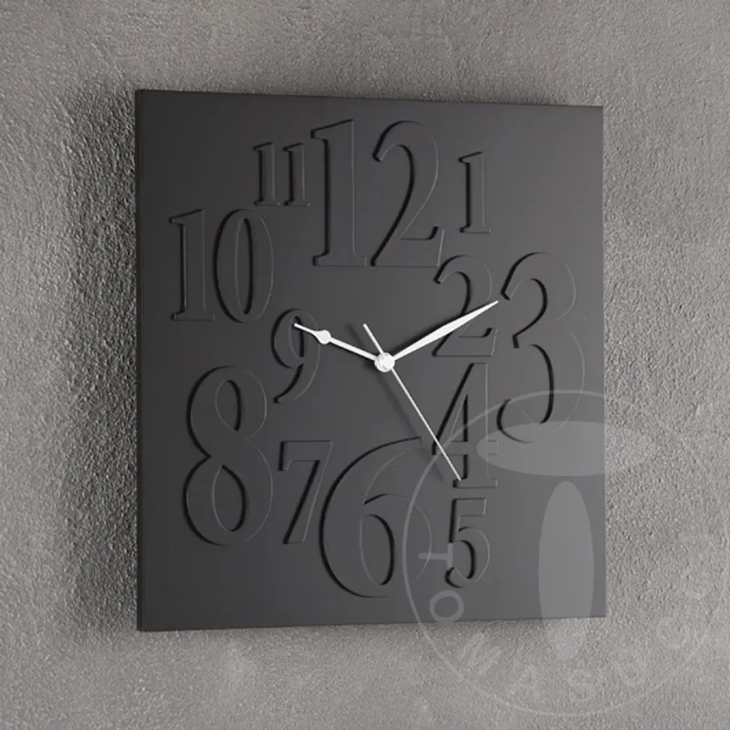 Ceas De Perete Mix Black 0780 Tomasucci Italia 