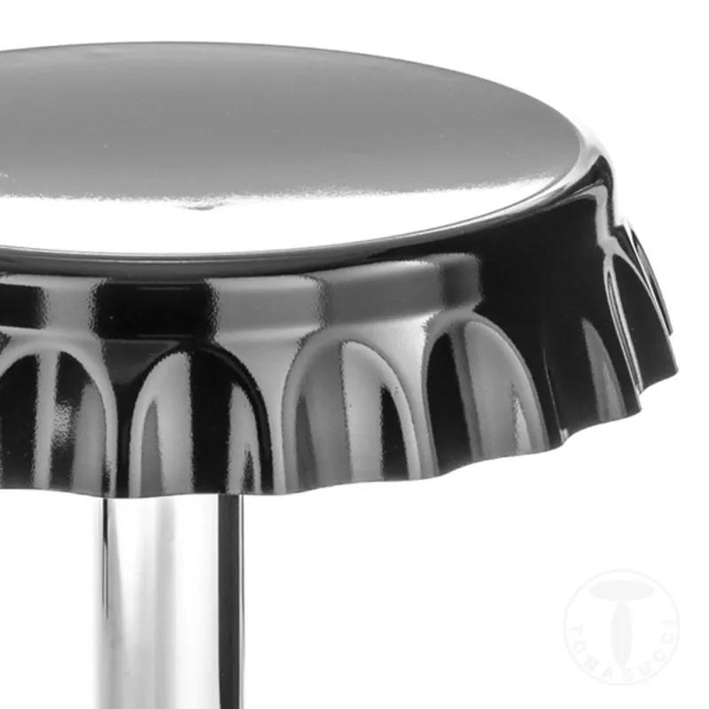Taburet De Bar Tappo Black 1114 Tomasucci Italia 