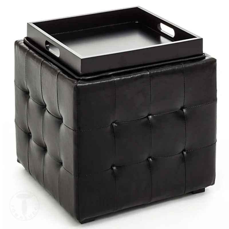 Taburet Tip Container Dizzy Black 1214 Tomasucci Italia 