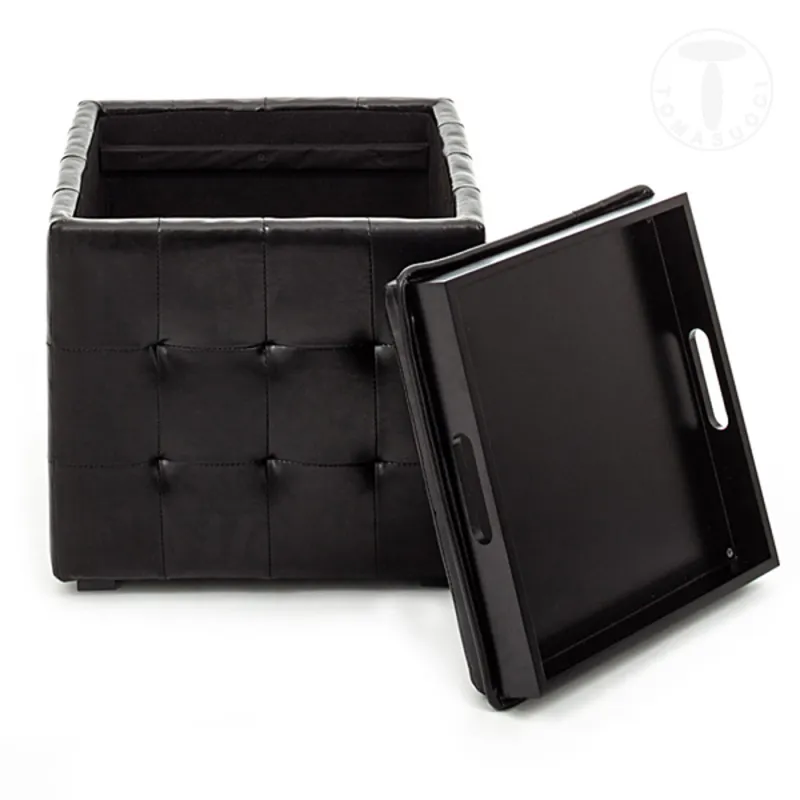 Taburet Tip Container Dizzy Black 1214 Tomasucci Italia 