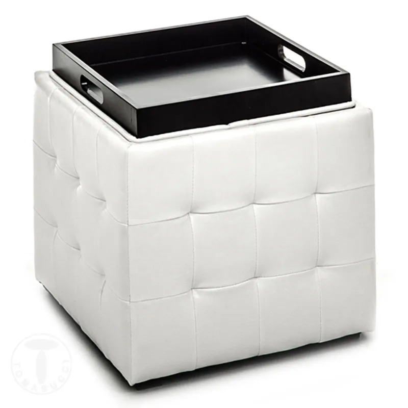 Taburet Tip Container Dizzy White 1216 Tomasucci Italia 