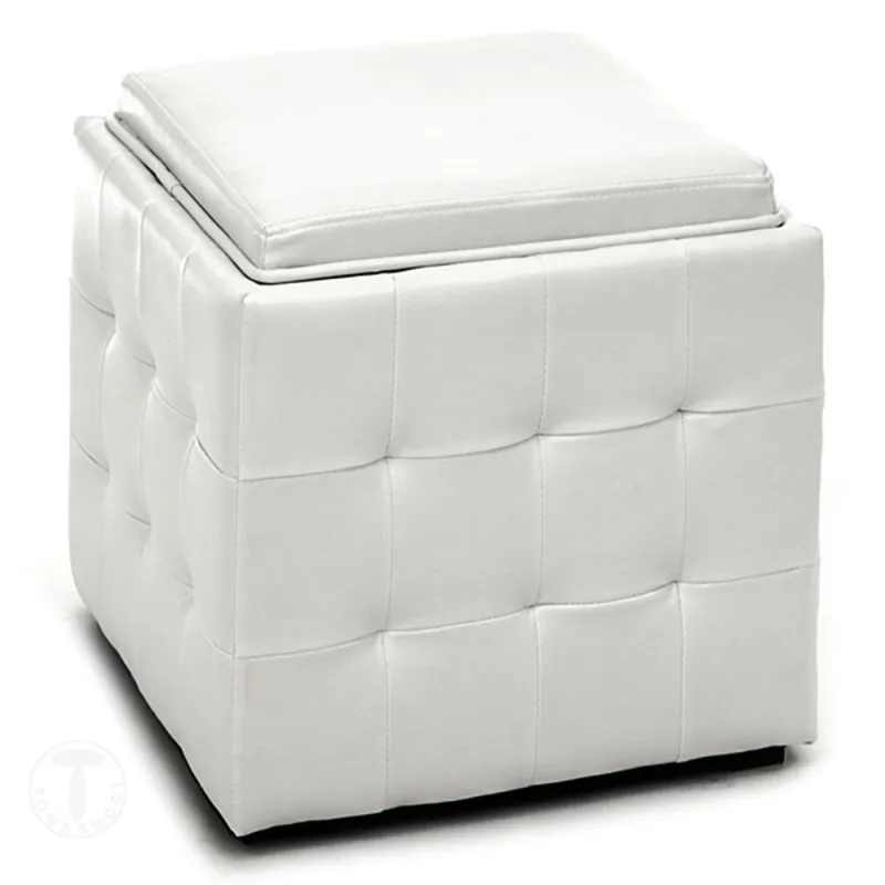 Taburet Tip Container Dizzy White 1216 Tomasucci Italia 