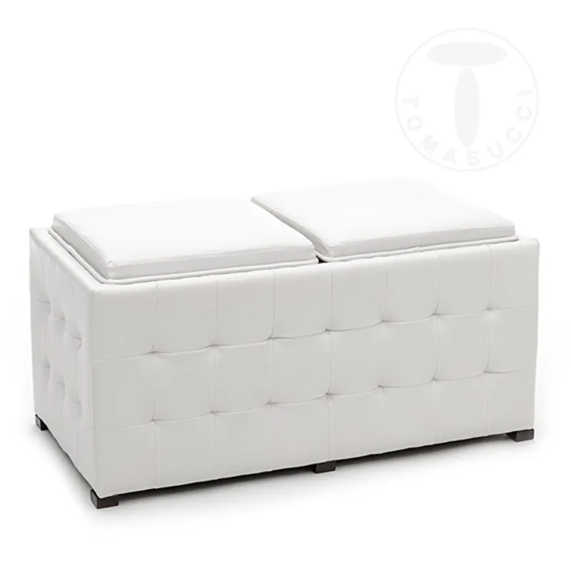 Taburet Tip Container Dizzy White 1219 Tomasucci Italia 
