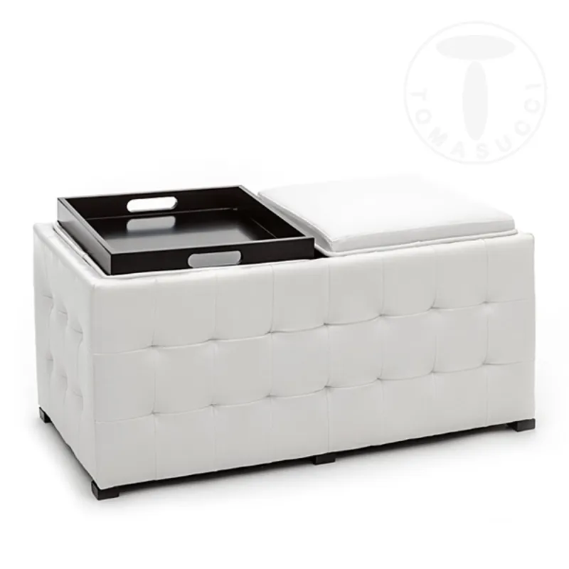 Taburet Tip Container Dizzy White 1219 Tomasucci Italia 
