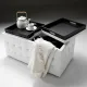Taburet Tip Container Dizzy White 1219 Tomasucci Italia 