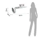 Raft Din Sticla Mensola Hook 1220 Tomasucci Italia 