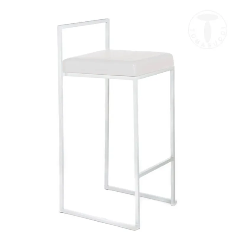 Scaun Bar Sgabello Dodo White 1438 Tomasucci Italia 