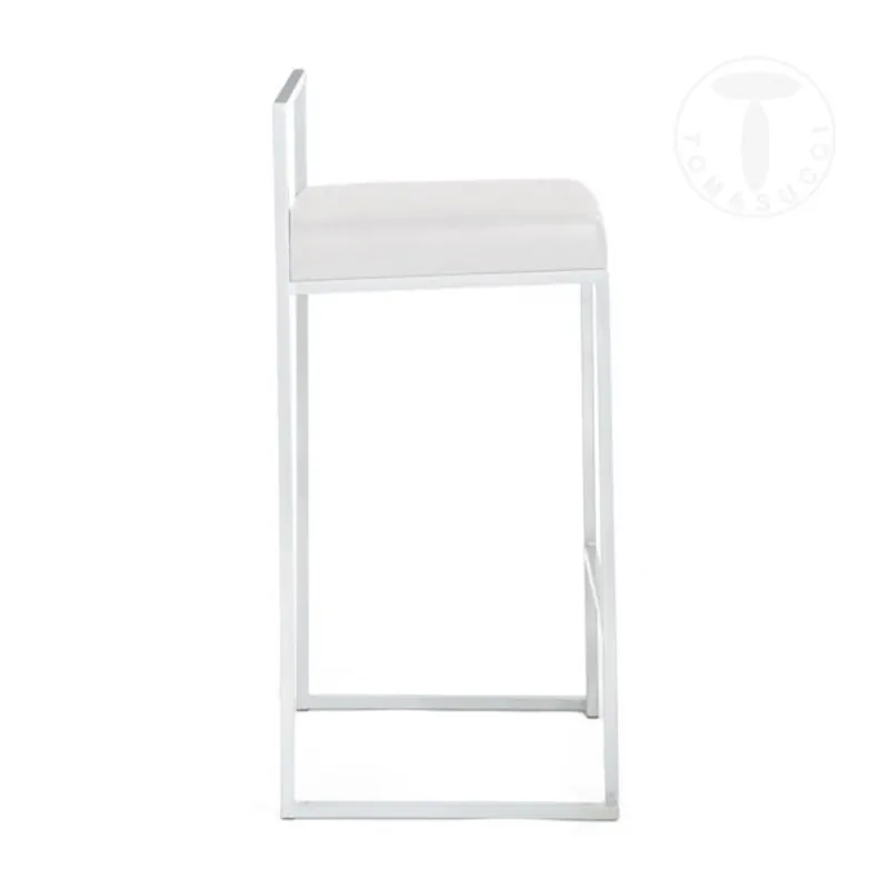 Scaun Bar Sgabello Dodo White 1438 Tomasucci Italia 