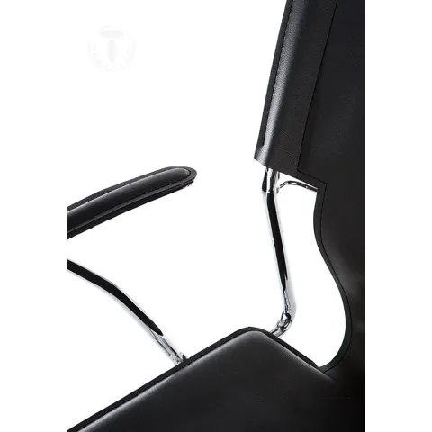 Scaun Birou Sedia Da Ufficio Lynx Black 1446 Tomasucci Italia 