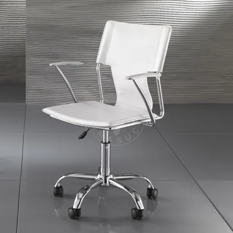 Scaun Birou Sedia Da Ufficio Lynx White 1447 Tomasucci Italia 