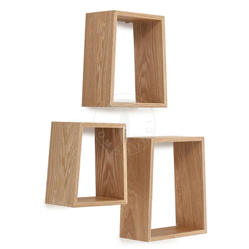 Set 3 Rafturi Din Stejar Set 3 Mensole Trapezio 1513 Tomasucci Italia 