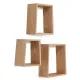 Set 3 Rafturi Din Stejar Set 3 Mensole Trapezio 1513 Tomasucci Italia 