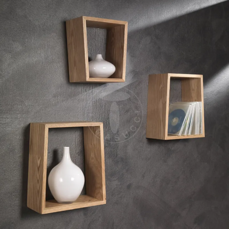 Set 3 Rafturi Din Stejar Set 3 Mensole Trapezio 1513 Tomasucci Italia 
