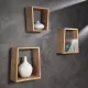 Set 3 Rafturi Din Stejar Set 3 Mensole Trapezio 1513 Tomasucci Italia 