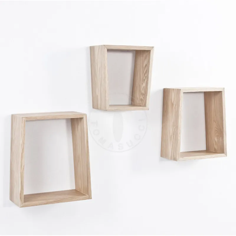 Set 3 Rafturi Din Stejar Set 3 Mensole Trapezio 1513 Tomasucci Italia 
