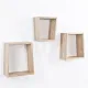 Set 3 Rafturi Din Stejar Set 3 Mensole Trapezio 1513 Tomasucci Italia 
